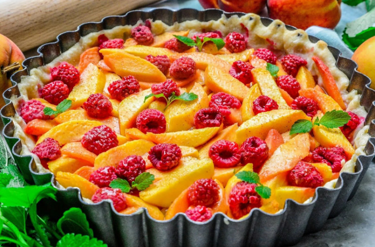 Версальский пирог с фруктами. Рецепт с фото