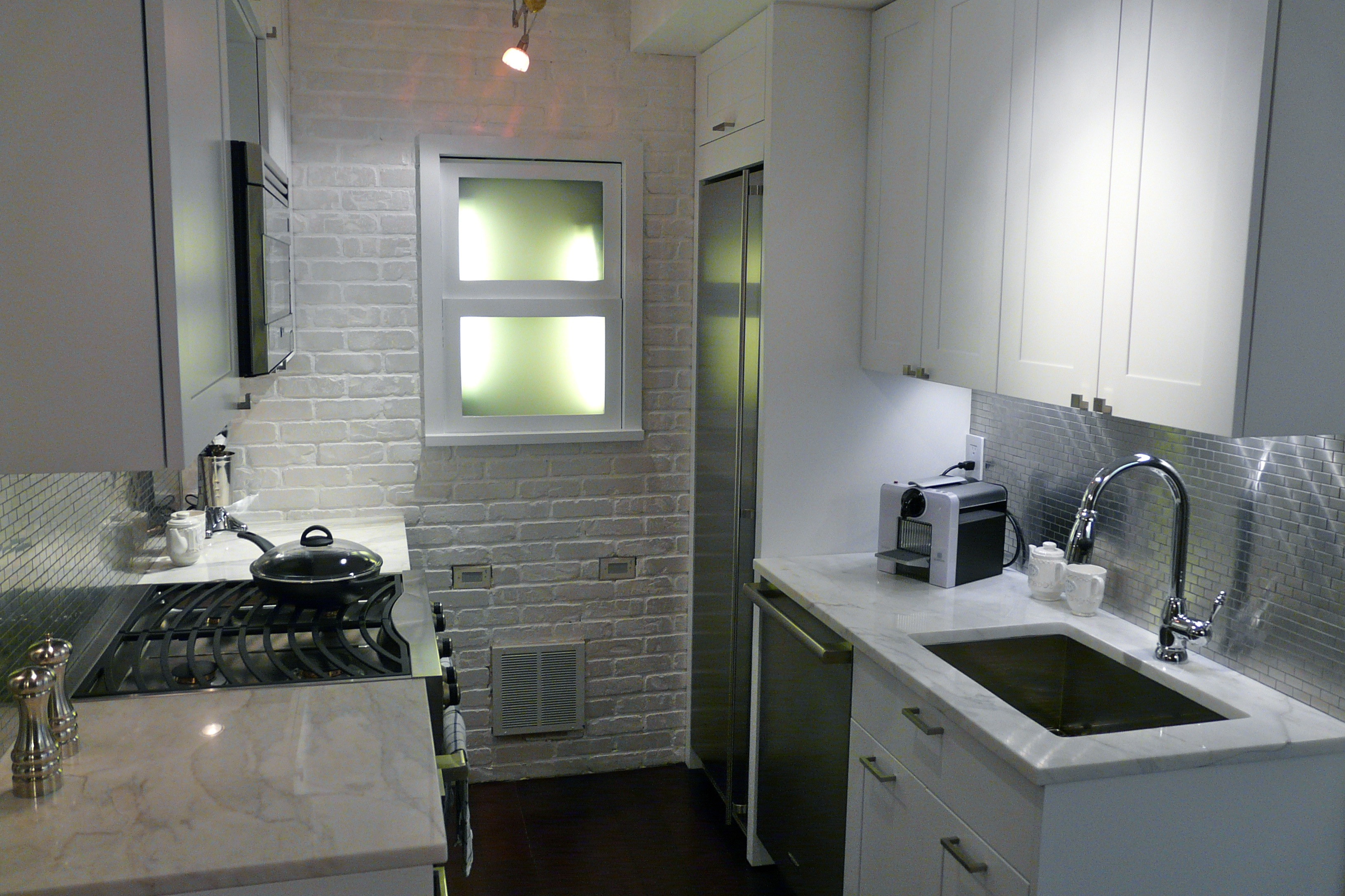 маленькая кухня гостиная дизайн интерьер