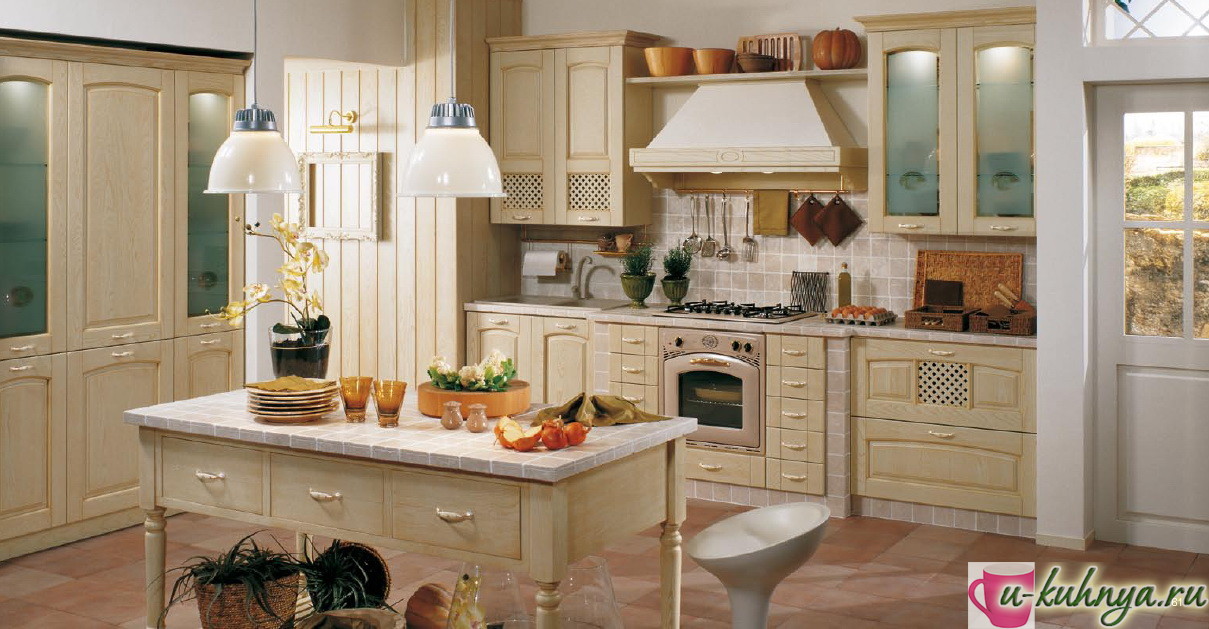 кухня в классическом стиле светлая дизайн