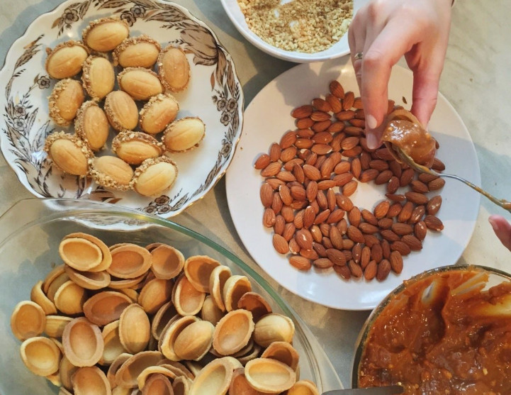 ​Как приготовить тесто на орешки со сгущенкой рецепт