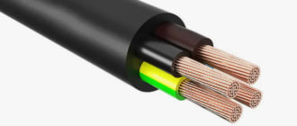 Условия выбора и эксплуатации использования силовых кабелей ВВГ